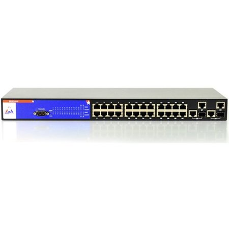 AMER NETWORKS 24 Port 10/100 + 2 Port 1000 + 2 Port 1000/Sfp Stackable Managed SS2R24G4I